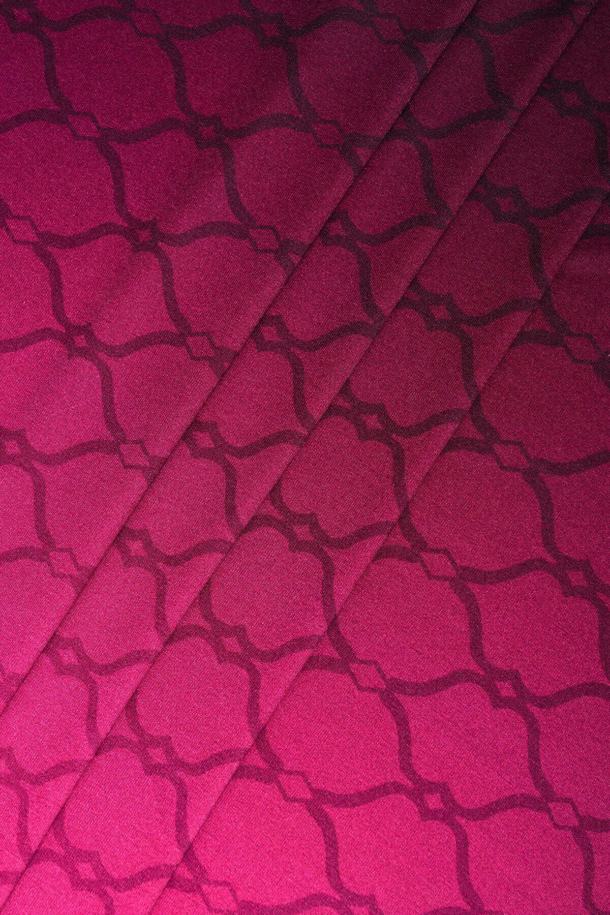 Kafes Bordo Degrade Supreme Şal 70x165