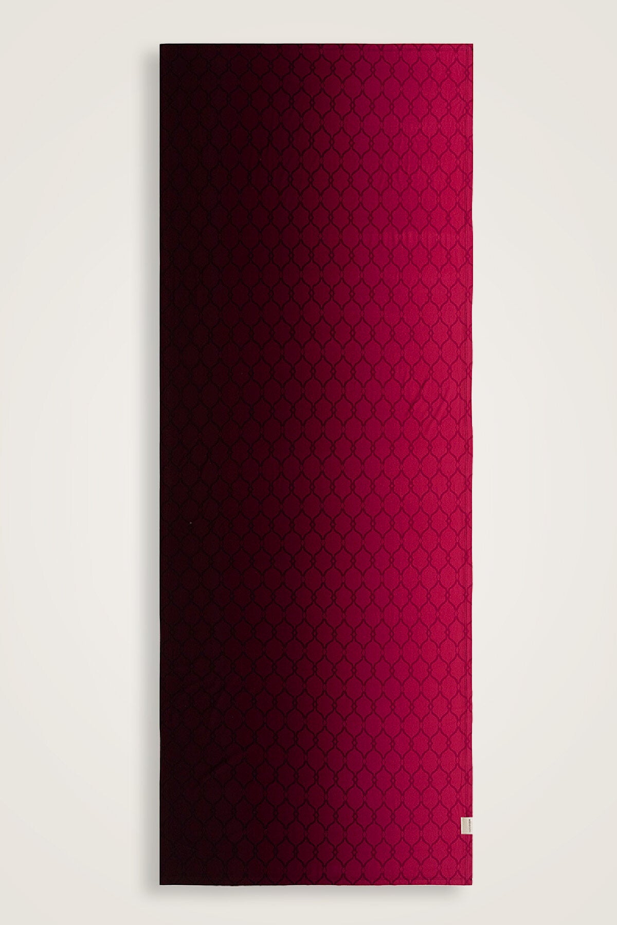 Kafes Bordo Degrade Supreme Şal 70x165