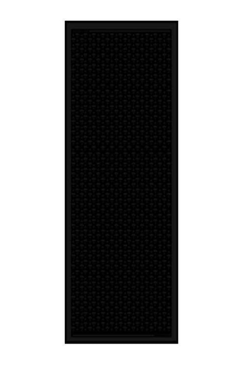 Karanfil Monogram Siyah İpek Şal 68x200