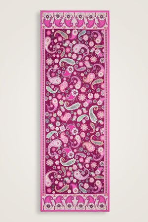 Lahor Pembe Yün Şal 70x210