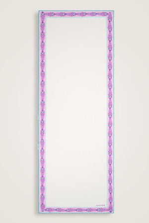 Lalenoor Pembe Krep İpek Şal 70x200
