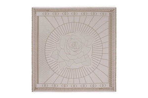 Leyla Simli Bej İpek Eşarp 140x140