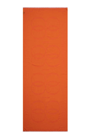 Logo 8 Kiremit Pamuk İpek Şal 80x210