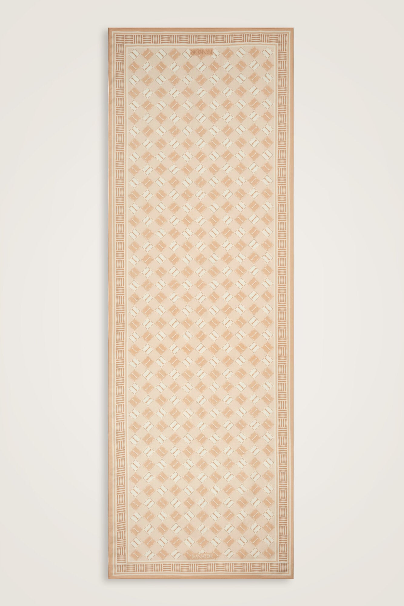 Marka İ Bej Pamuk Floş Şal 70x210