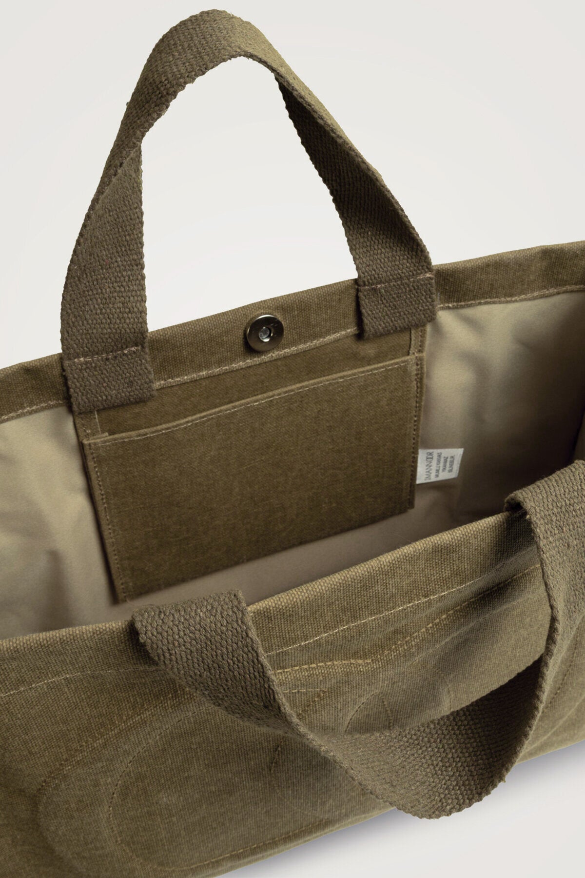 Minimal Noor Camel Kanvas Çanta