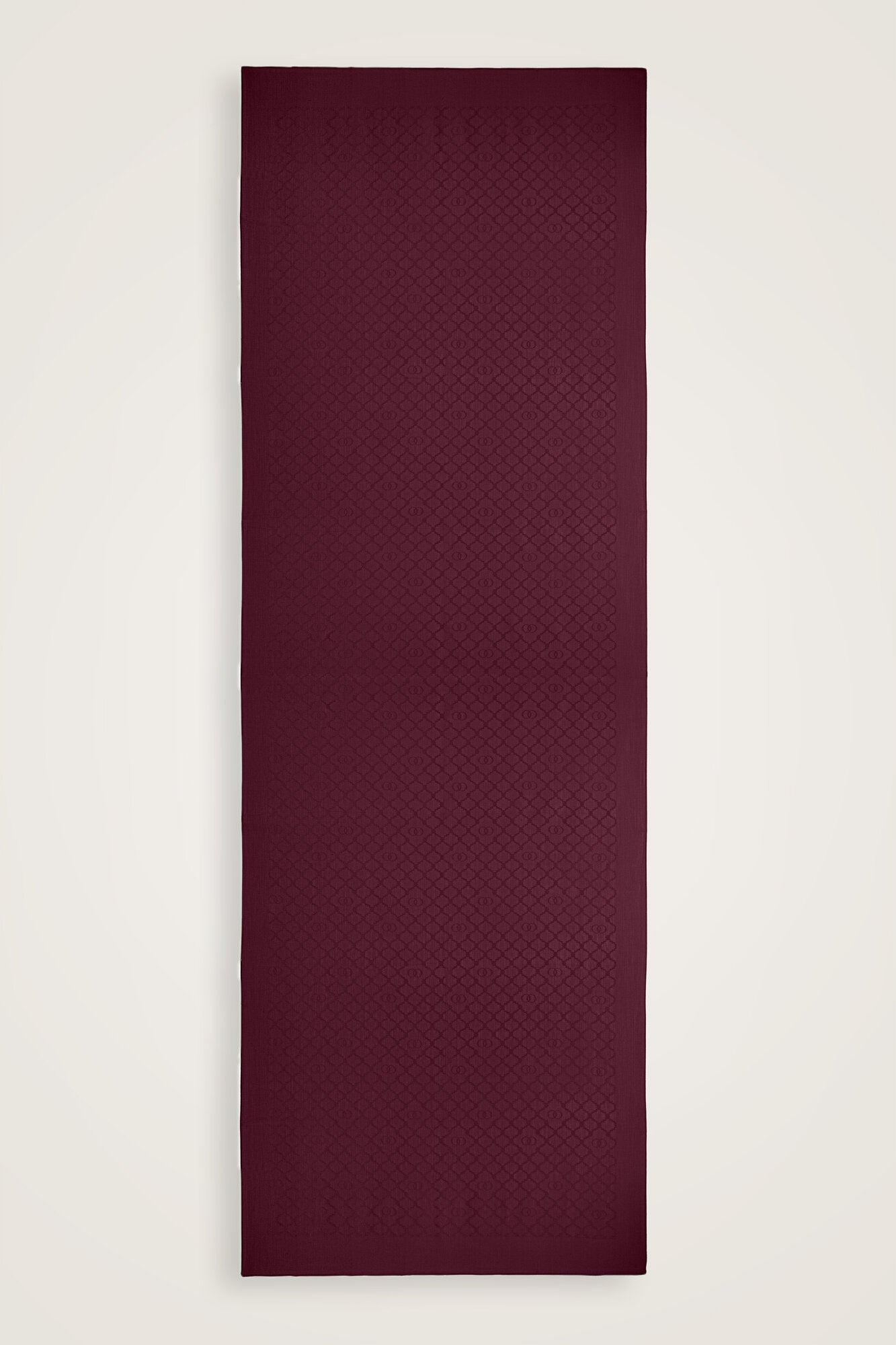 Pencere Kafes Bordo Ramy Jakar Şal 70x210