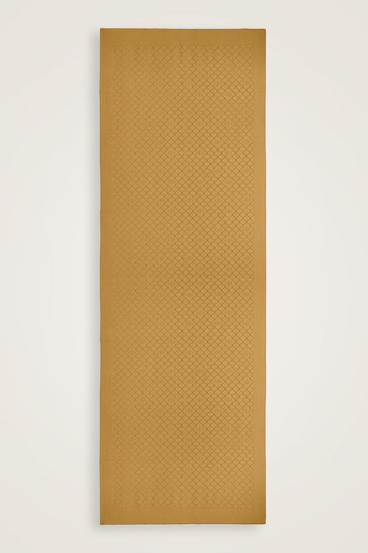 Pencere Kafes Camel Ramy Jakar Şal 70x210