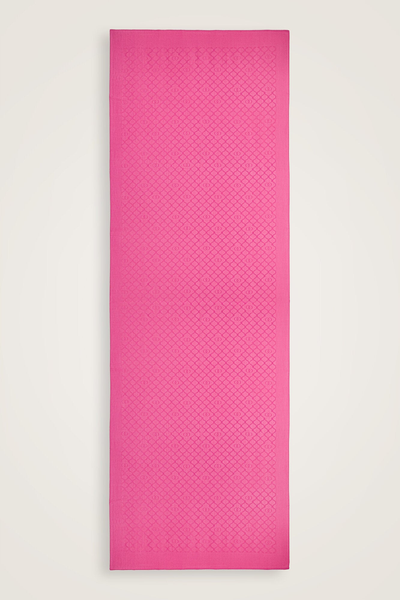 Pencere Kafes Pembe Ramy Jakar Şal 70x210