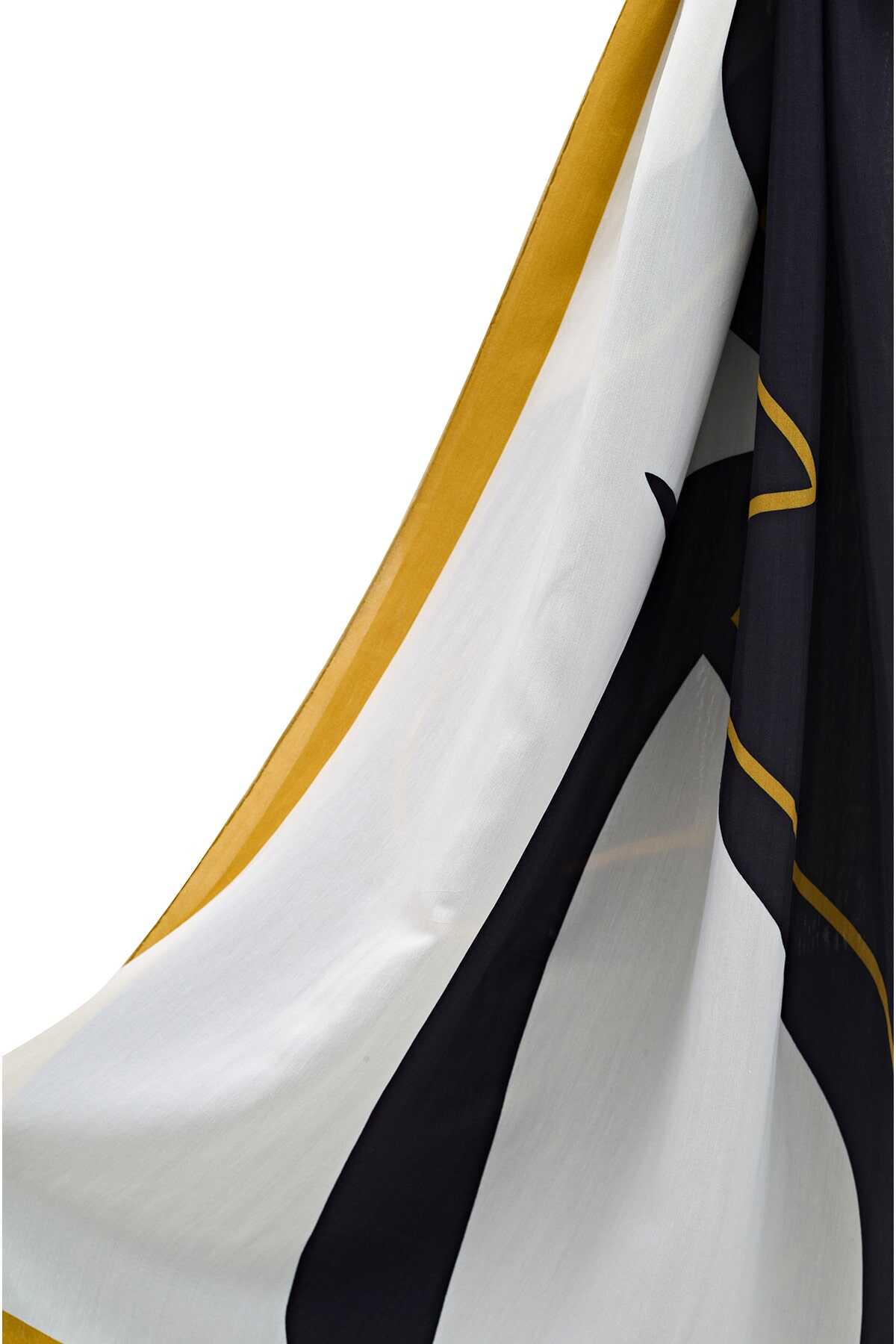 Sabır Siyah Flosh Viskon Şal 70x210