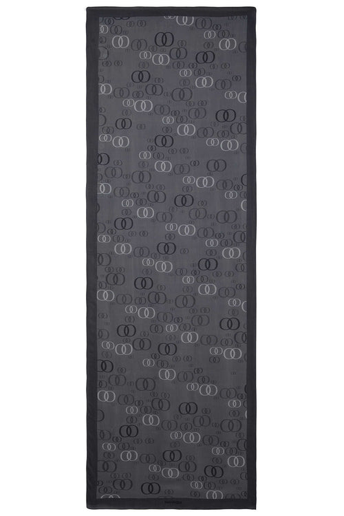 Serbest OO Antrasit Floş Viskon Şal 70x210