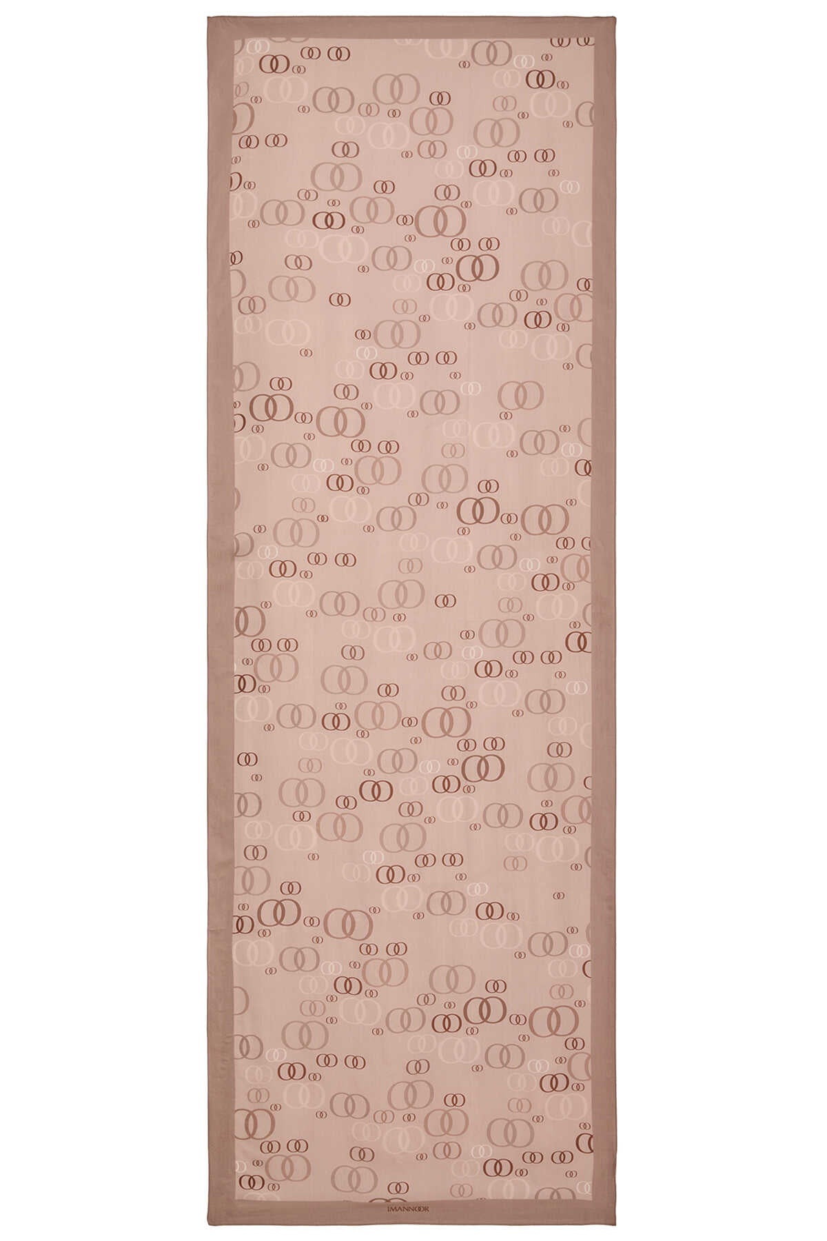 Serbest OO Bej Floş Viskon Şal 70x210