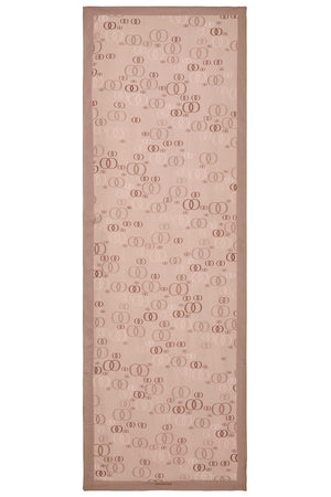 Serbest OO Bej Floş Viskon Şal 70x210
