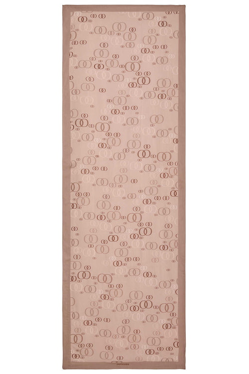 Serbest OO Bej Floş Viskon Şal 70x210