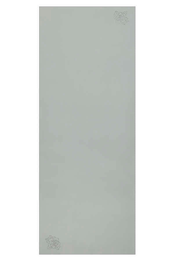 Taşlı Abiye Gri İpek Şal 68x200