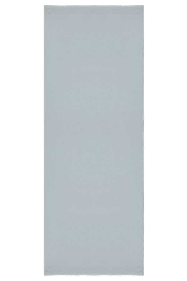 Taşlı Bahar Mavisi İpek Şal 80x200
