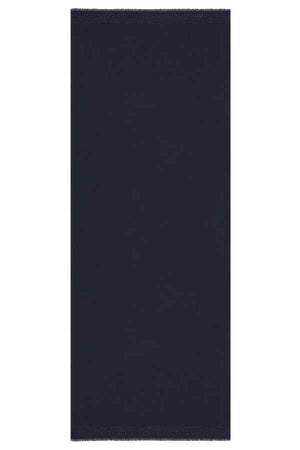 Taşlı Lacivert İpek Şal 80x200