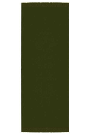Taşlı Yeşil İpek Şal 80x200