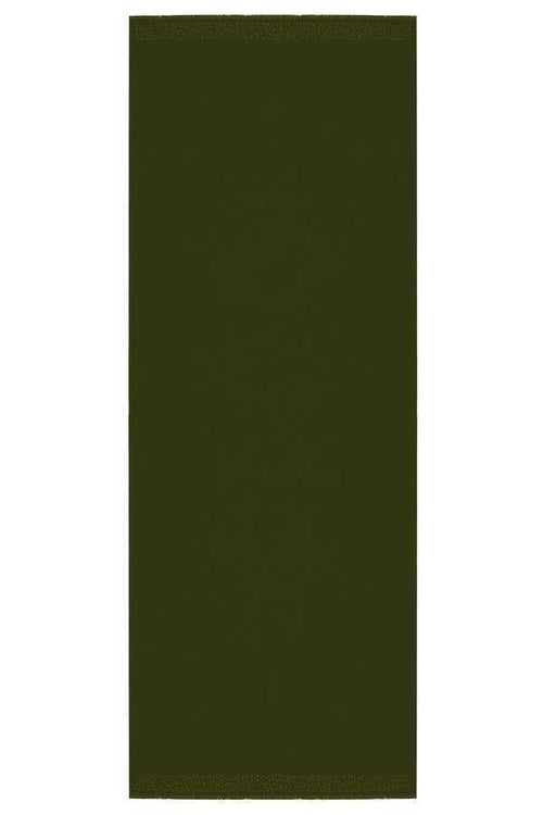 Taşlı Yeşil İpek Şal 80x200