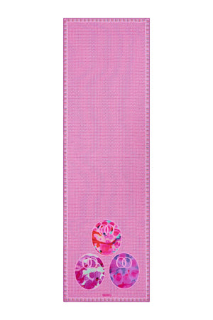 Üç Noor Pembe Modal Şal 70x210