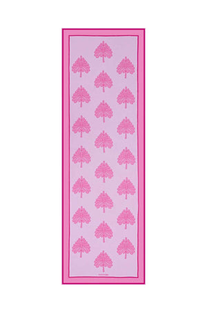 Yaprak Pembe Modal Şal 70x210