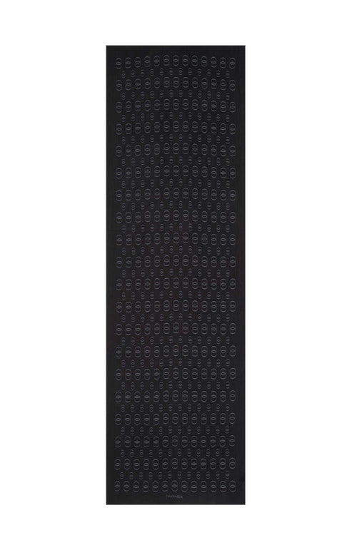 Zincir Baskı Siyah Floş Viskon Şal 70x210