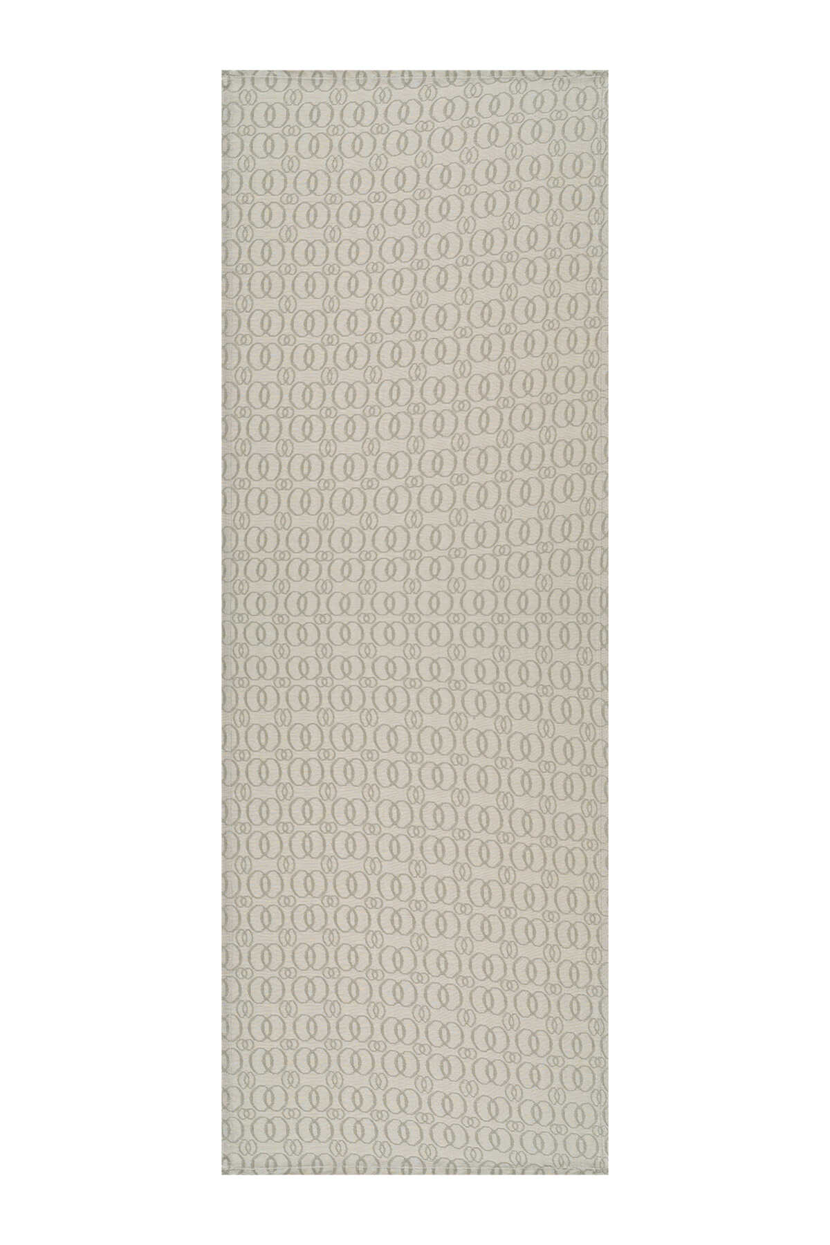 Zincir Desen Gri Viskon Şal 60x200